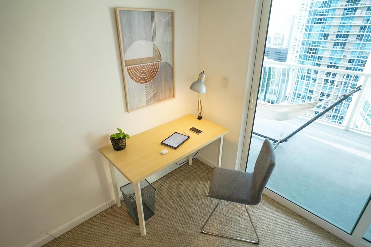 4 Bed Full Condo In Miami With Skyline & Sea View Exterior foto