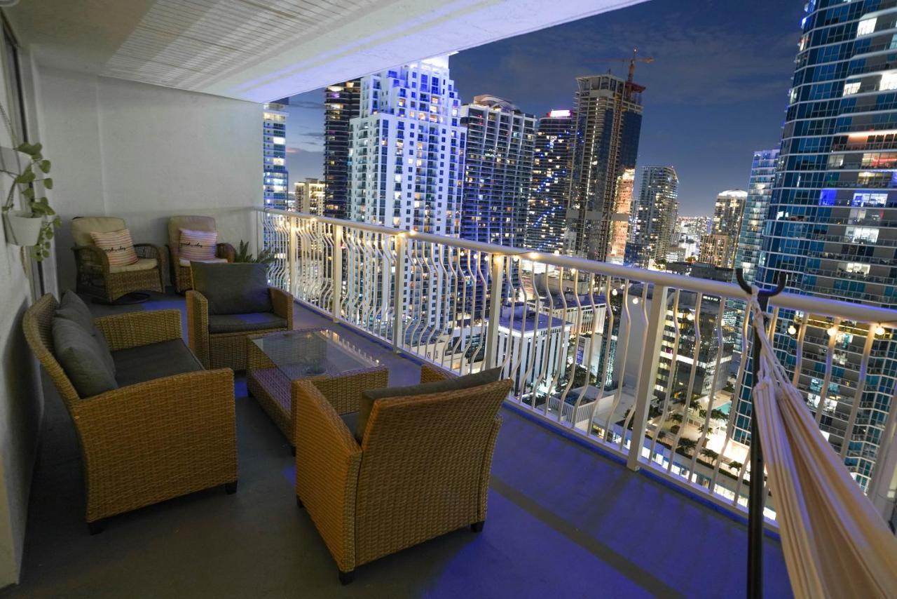 4 Bed Full Condo In Miami With Skyline & Sea View Exterior foto